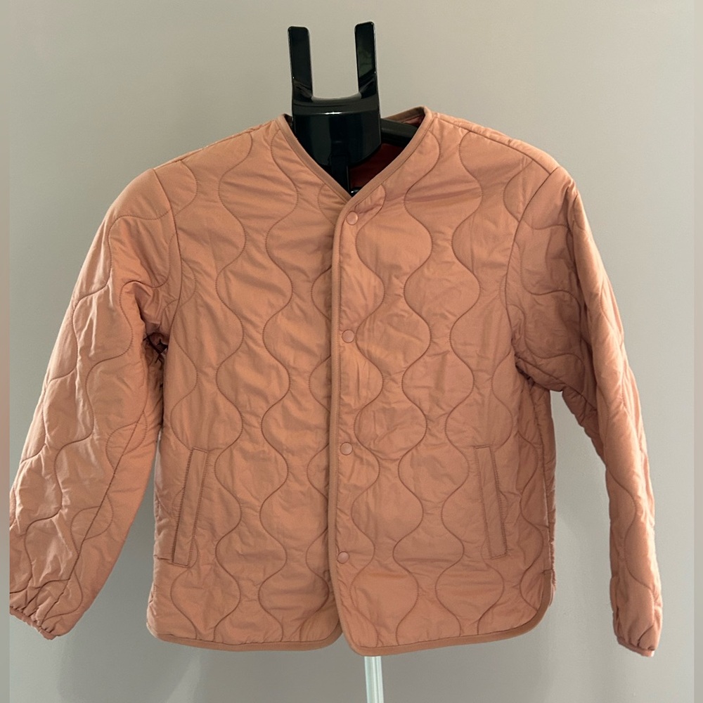 Uniqlo Light Brown Quilted Jacket